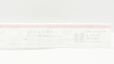 BD 381434 Insyte Autoguard Shielded IV Cath. 20Ga x 1.16inch, 60ml/min